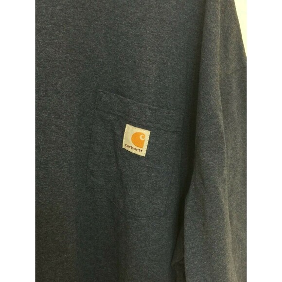 Carhartt Original Fit Tee Shirt Short Sleeve Front Pocket Sz 3XL Work Nite Wear - Picture 5 of 7